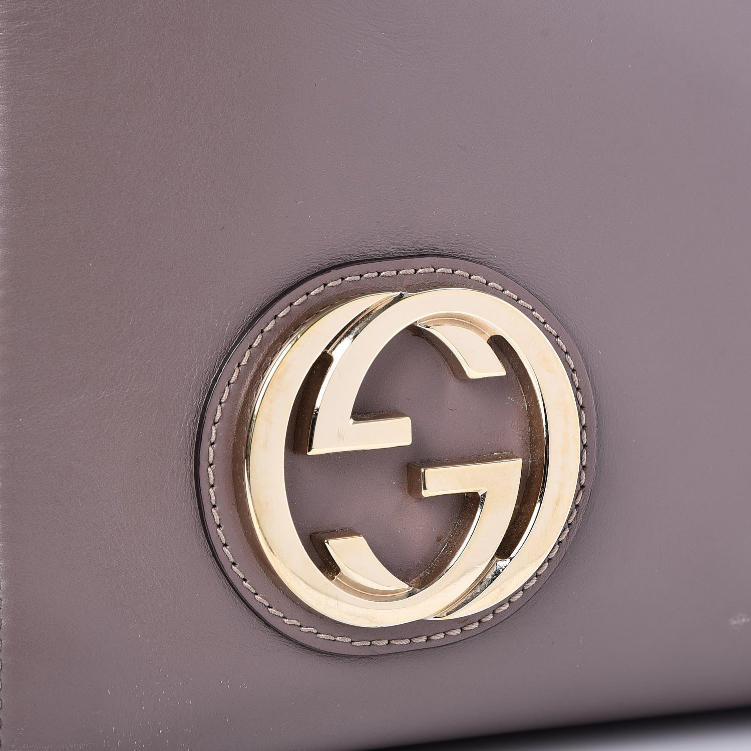 Gucci Smooth Calfskin Large GG Tote Light Purple 8 of 16