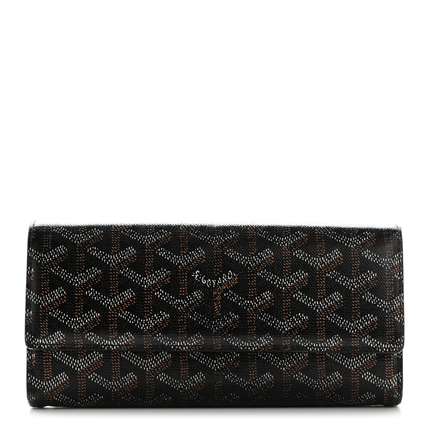 Goyard Goyardine Varenne Long Wallet Black 1 of 15