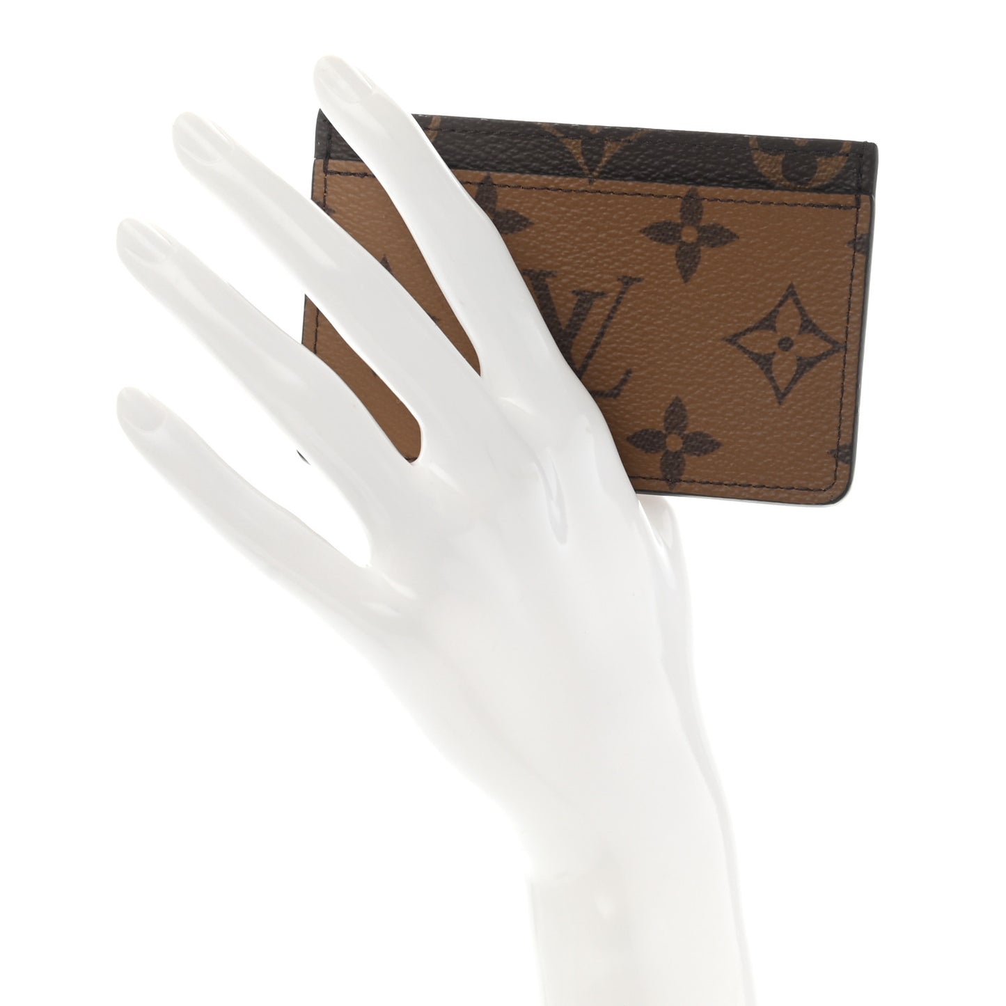 Reverse Monogram Card Holder