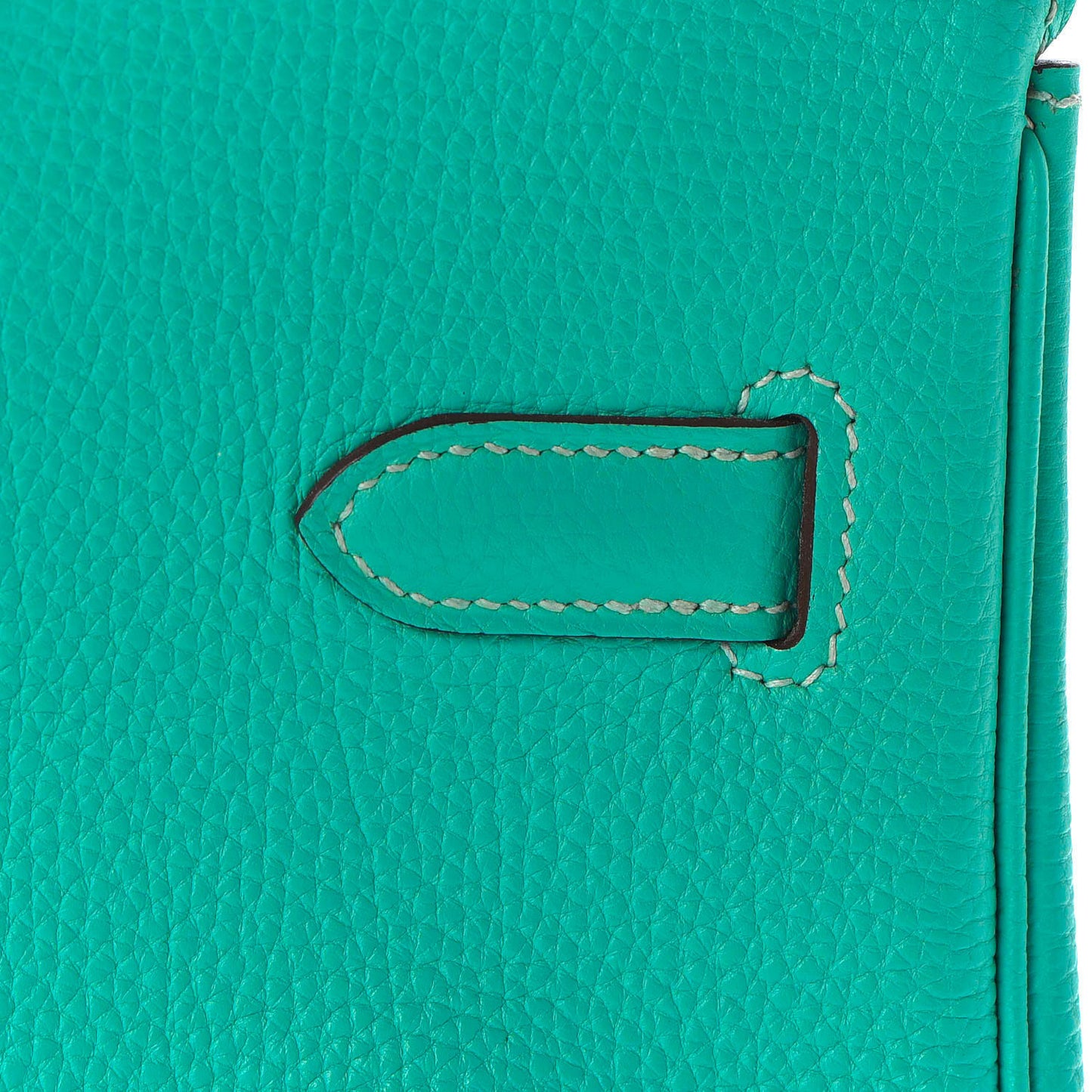 Togo Birkin 35 Bleu Paon