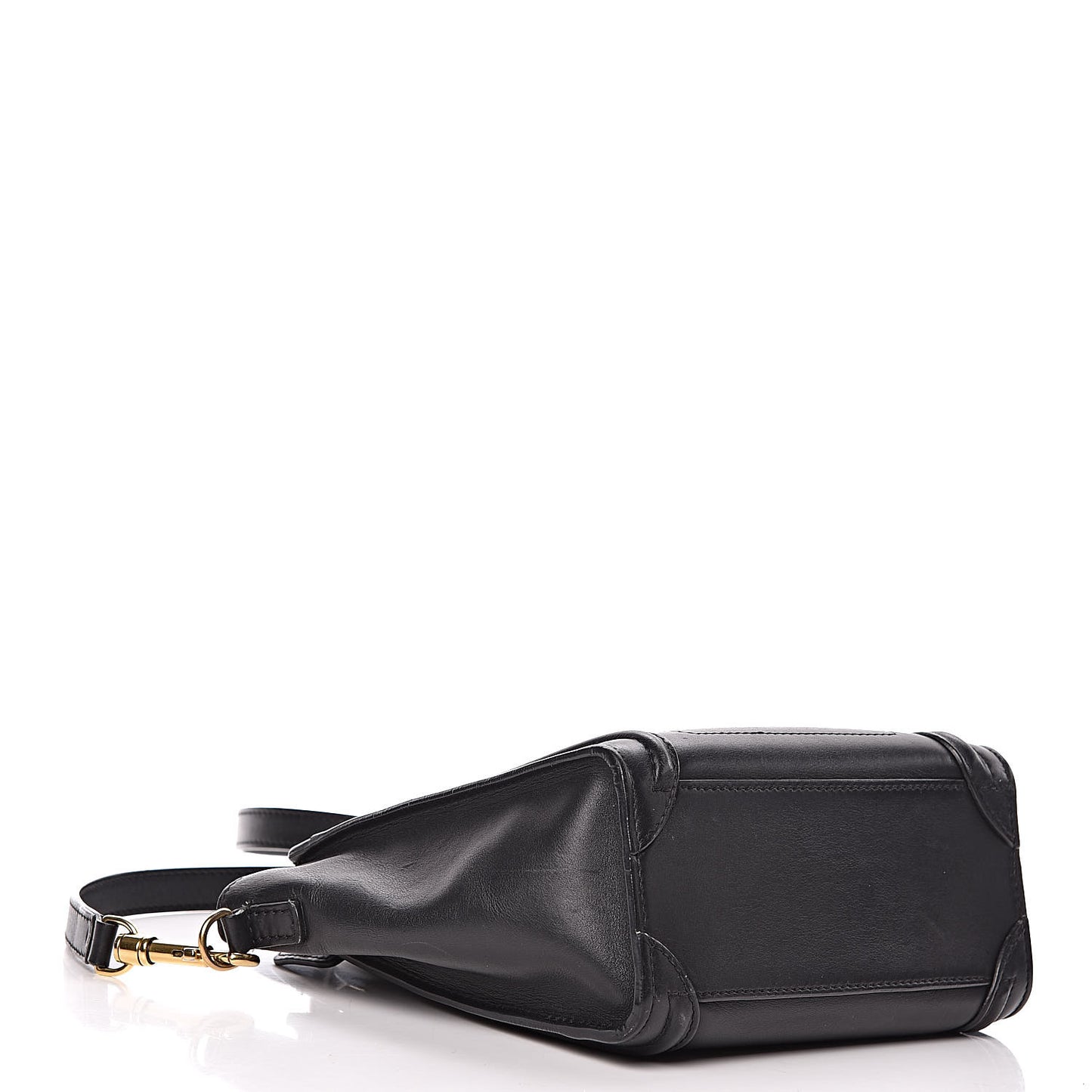 Smooth Calfskin Nano Luggage Black