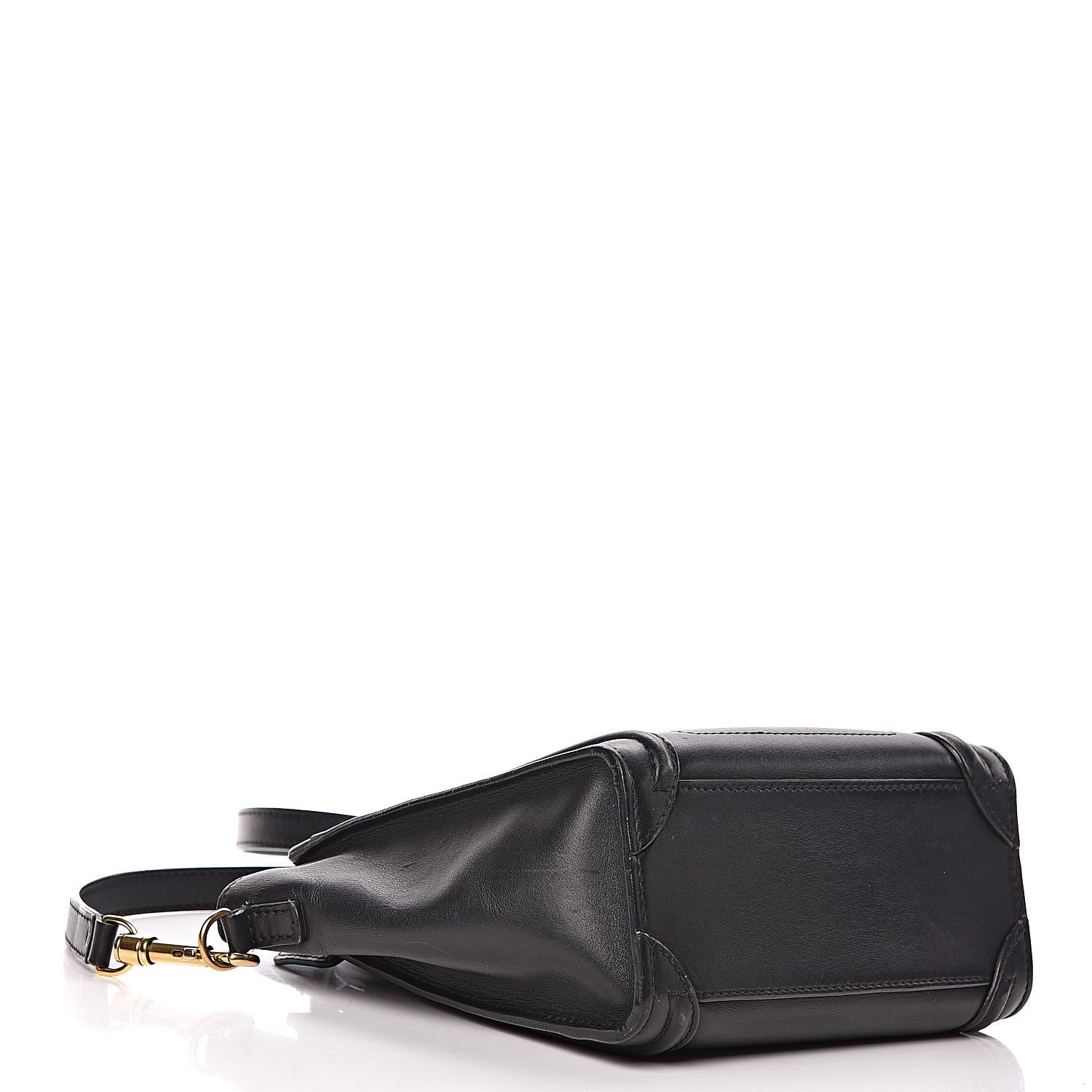 Celine Smooth Calfskin Nano Luggage Black 4 of 24
