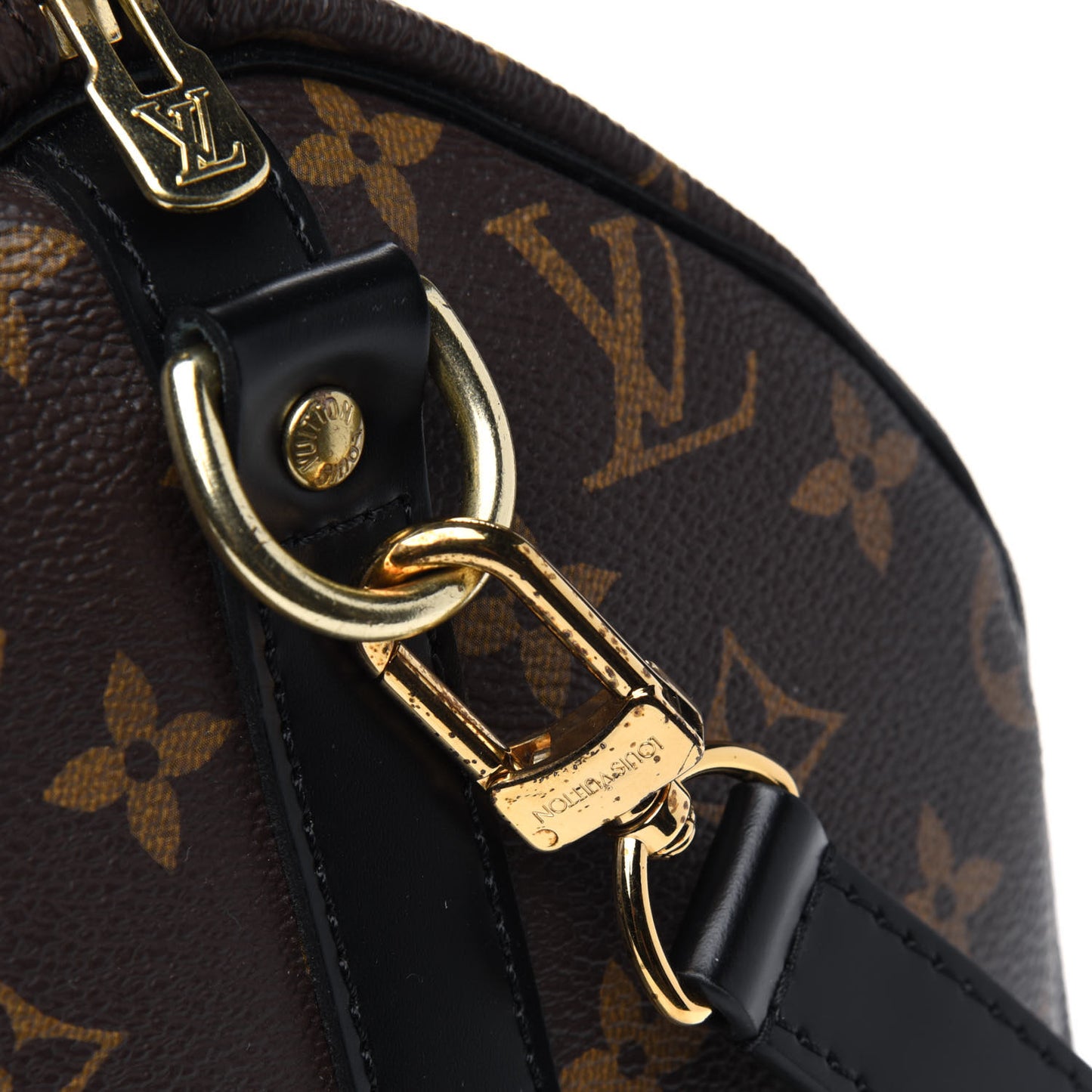 Monogram My World Tour Speedy Bandouliere 30 Black