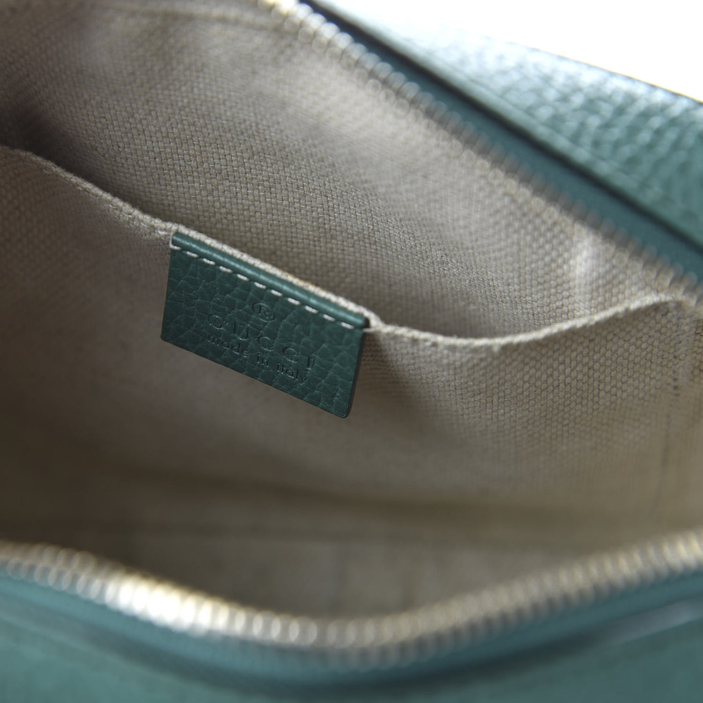 Pebbled Calfskin Small Soho Disco Bag Emerald Green