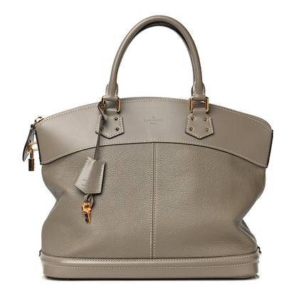 Louis Vuitton Suhali Lockit MM Greige 1 of 16