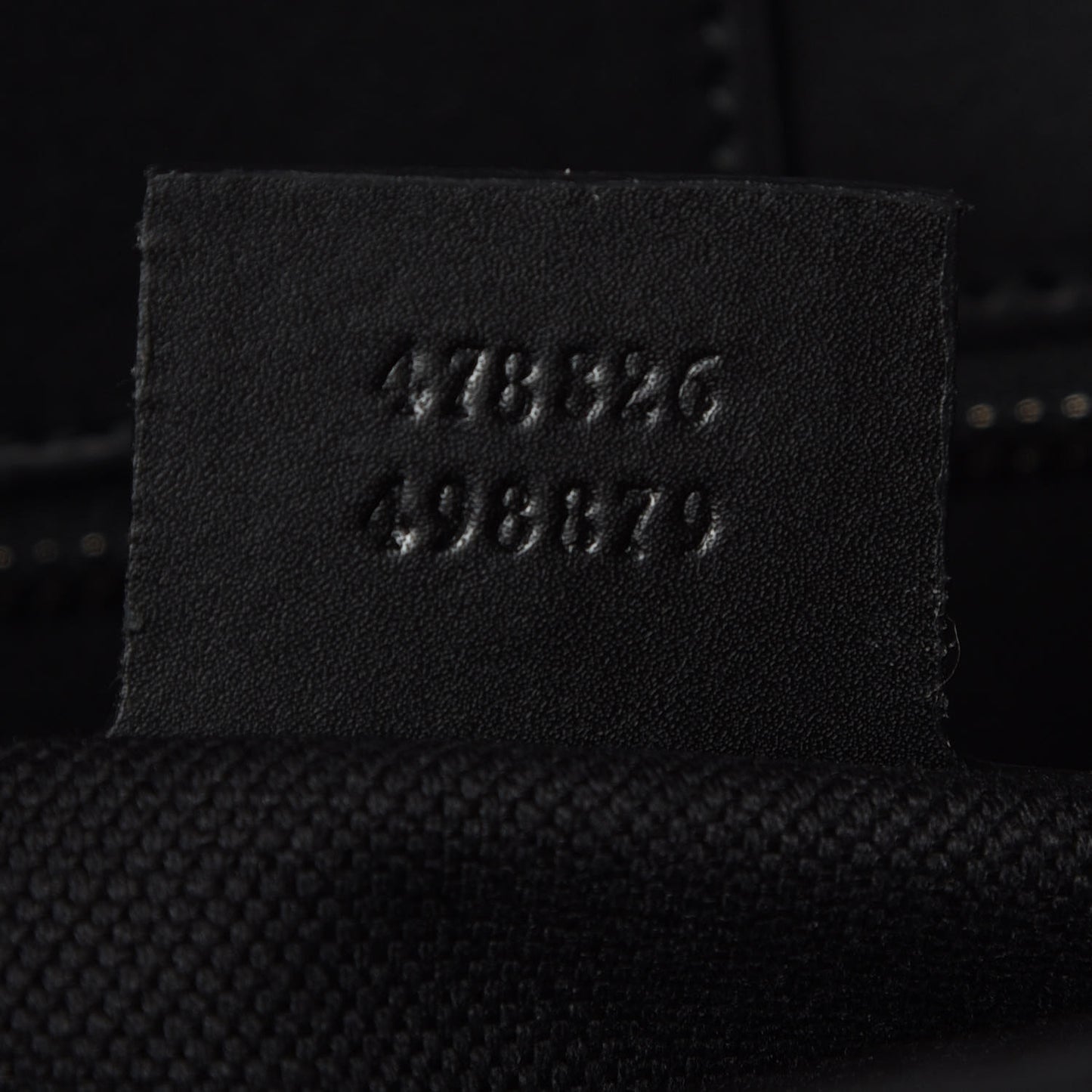 GG Supreme Monogram Web Angry Cat Embroidered Vertical Tote Black Grey