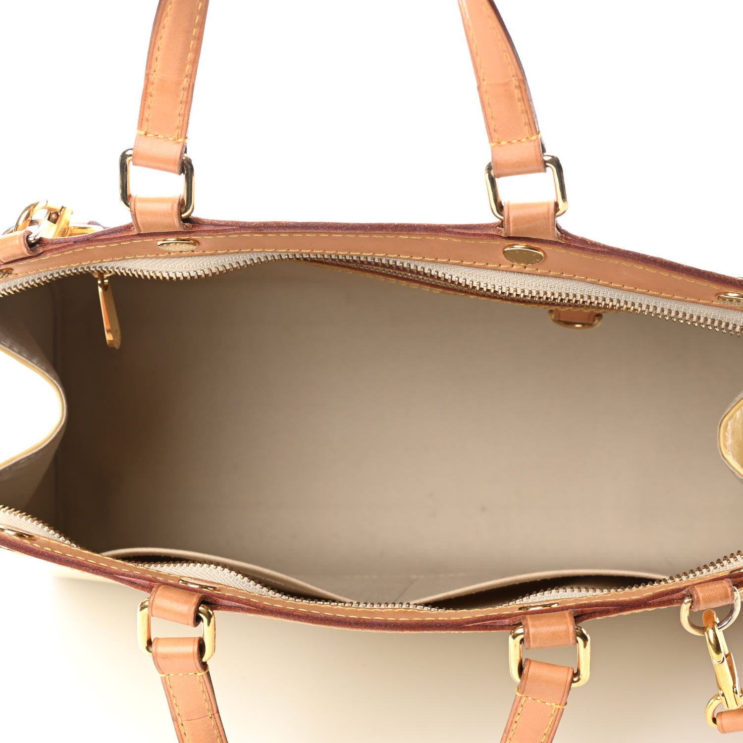Louis Vuitton Vernis Brea MM Blanc Corail 4 of 8