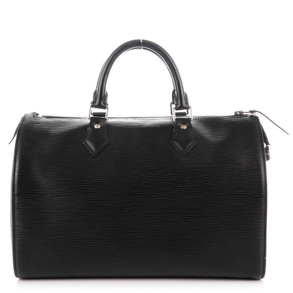 Louis Vuitton Epi Speedy 30 Black 1 of 8