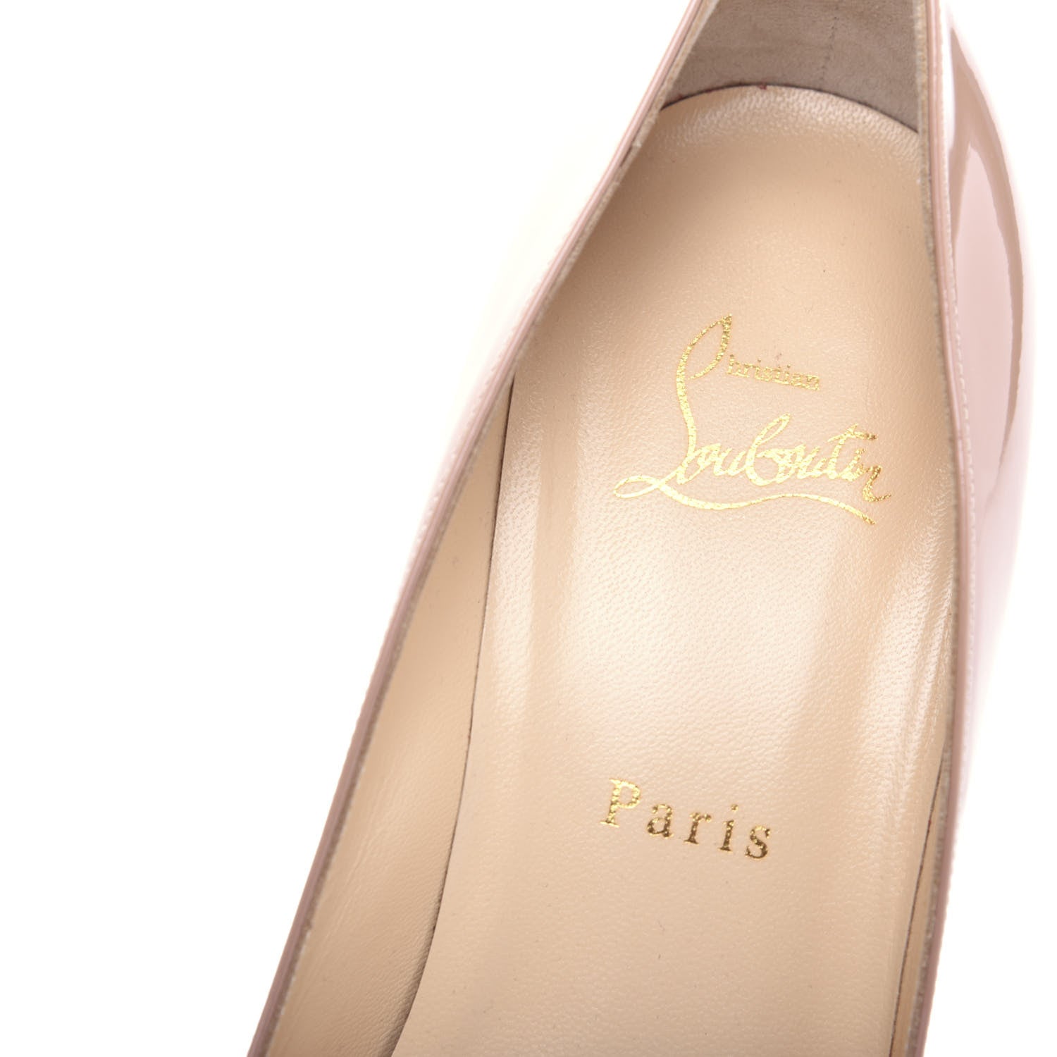 Christian Louboutin Patent Clare 80 Pumps 39 Nude 8 of 12