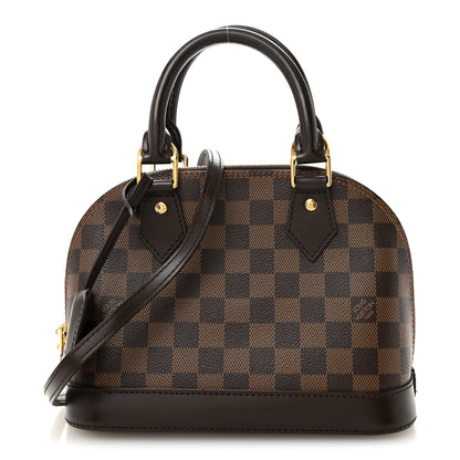 Louis Vuitton Damier Ebene Alma BB 1 of 9