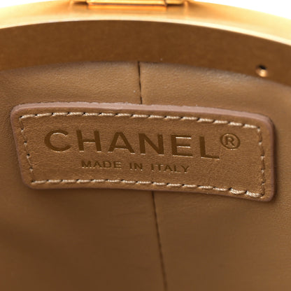 Chanel Lambskin Quilted Crown Box Bag White 6 of 12