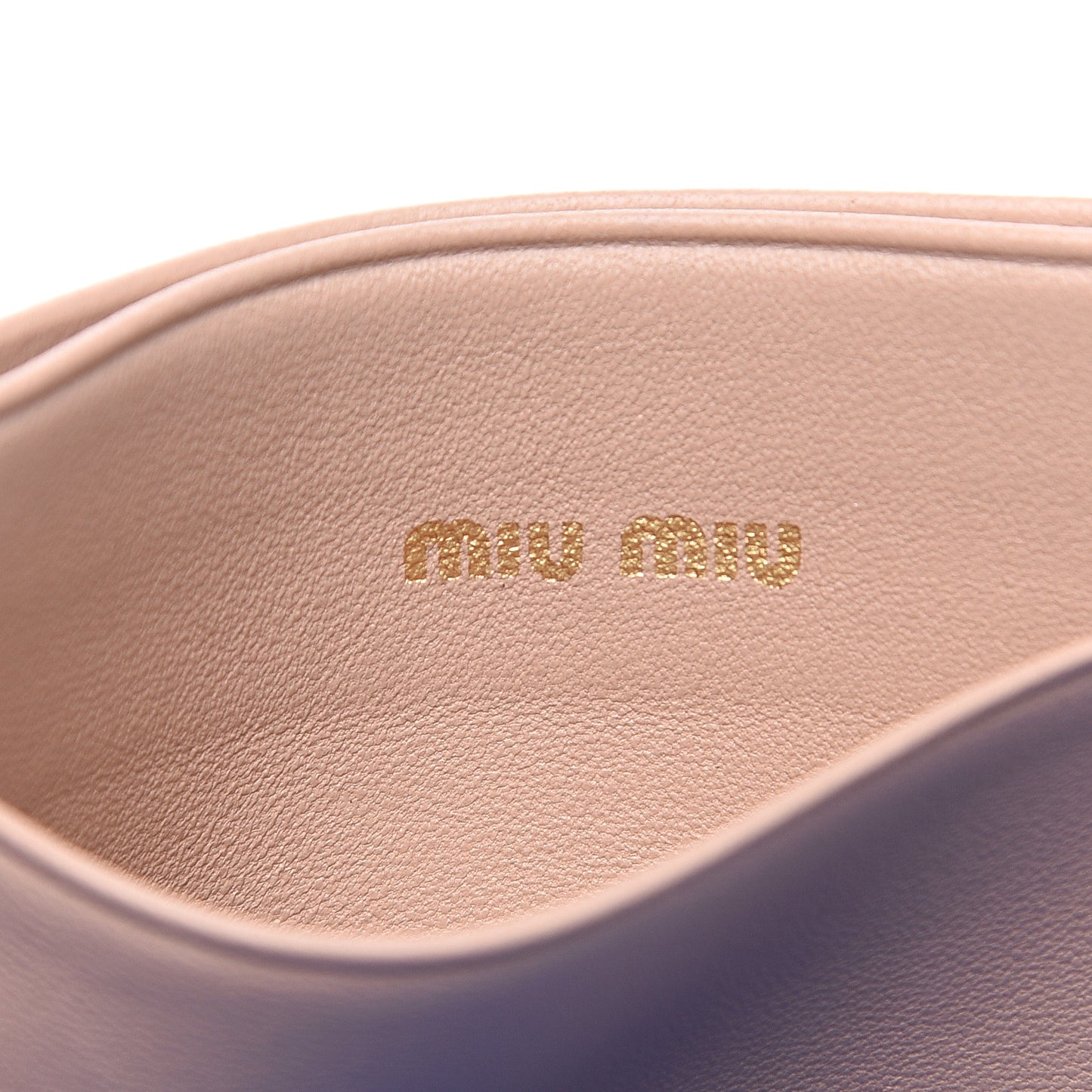 Nappa Matelasse Card Holder Cammeo