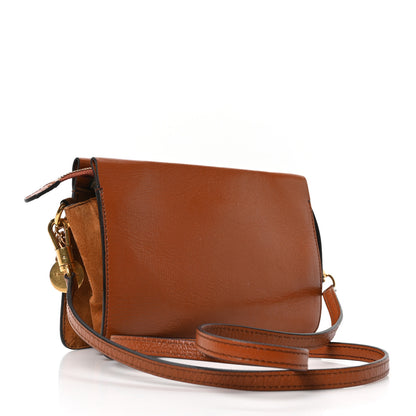 Givenchy Goatskin Suede Cross 3 Crossbody Bag Chestnut 3 of 9