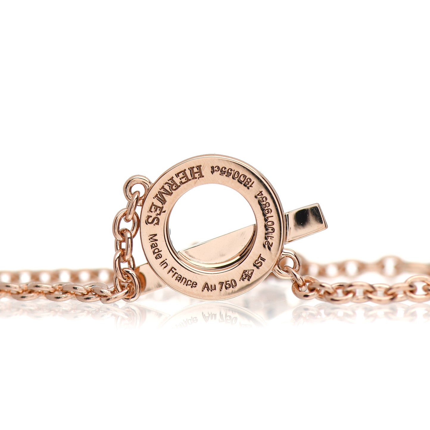 18K Rose Gold Diamond Finesse Bracelet ST