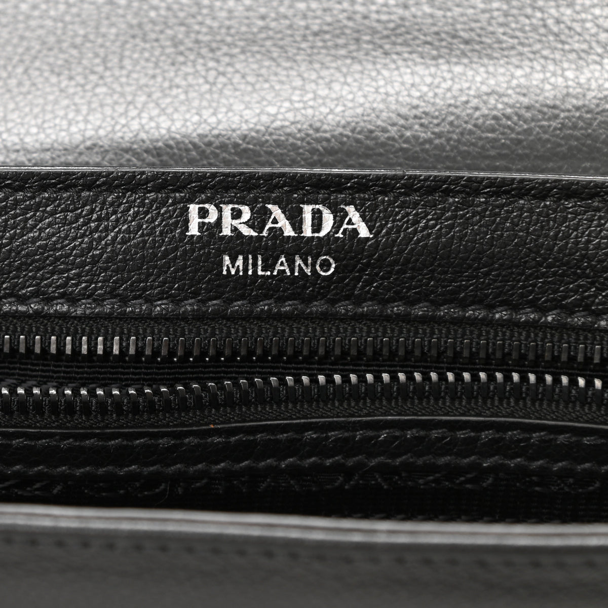 Glace Calfskin Studded Crossbody Black