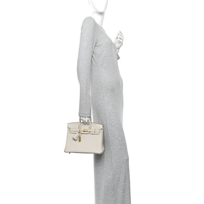 Hermes Togo Birkin 25 Beton 2 of 12
