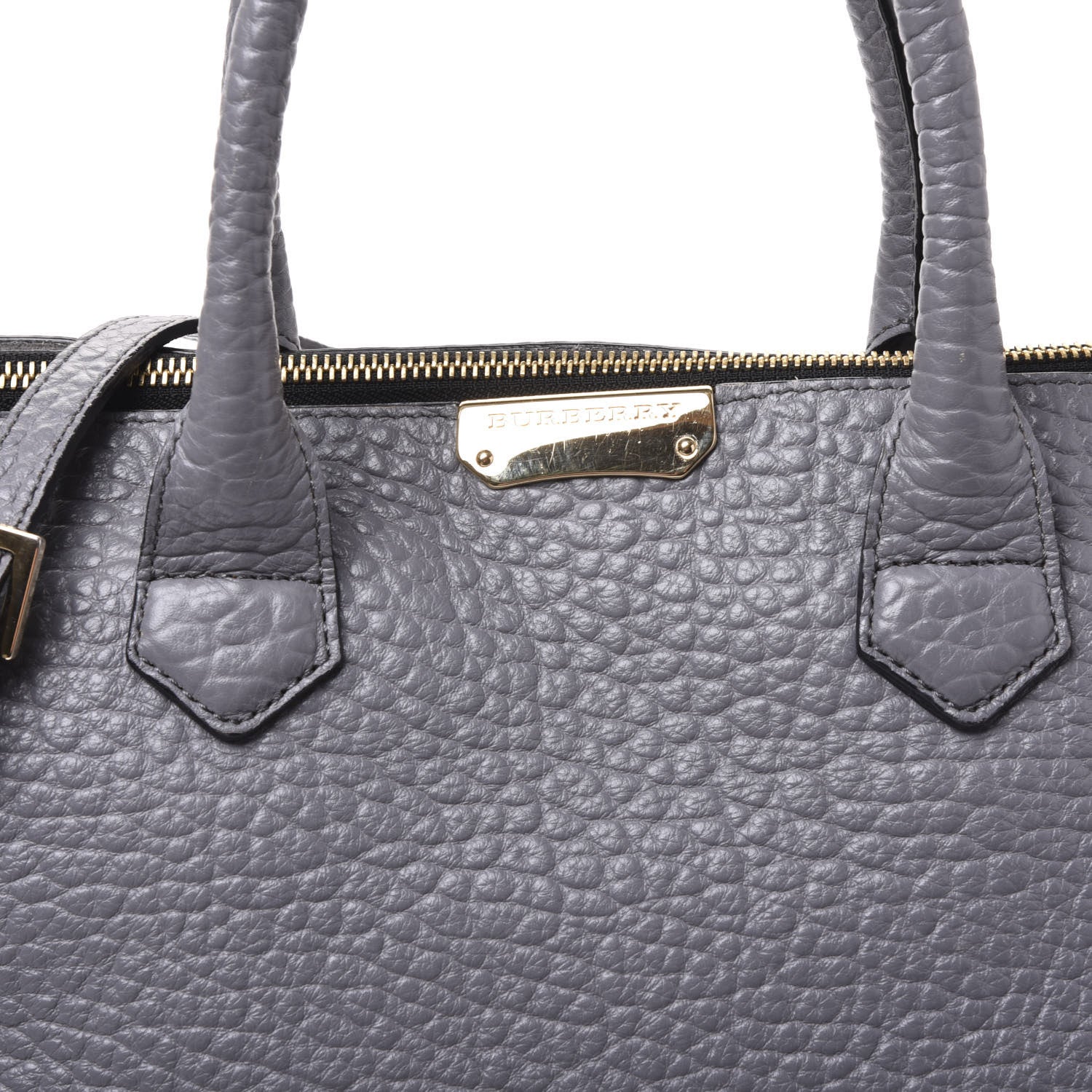 Burberry Heritage Grain Medium Dewsbury Tote Grey 11 of 11