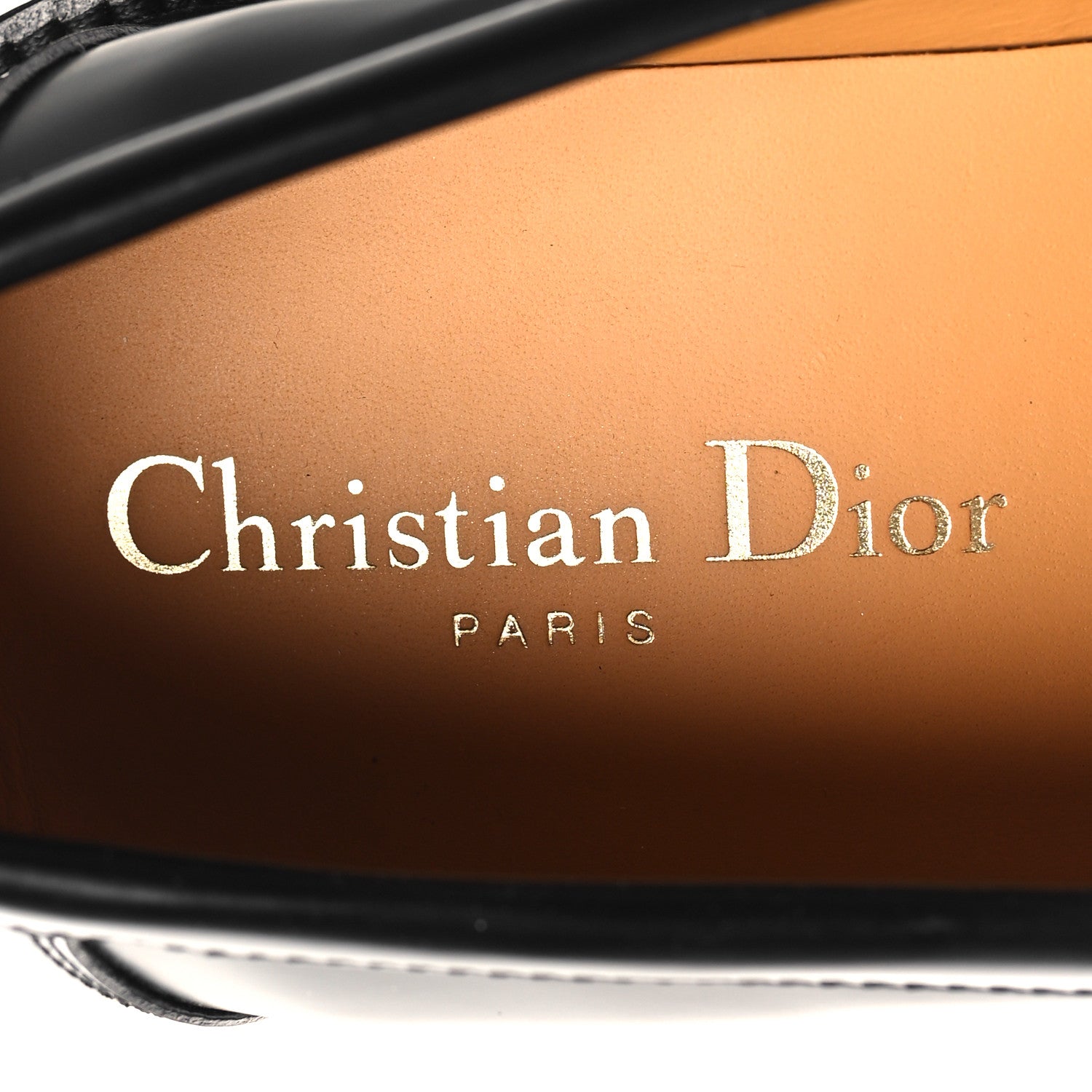 Christian Dior Brushed Calfskin Boy Loafers 39.5 Black 8 of 9