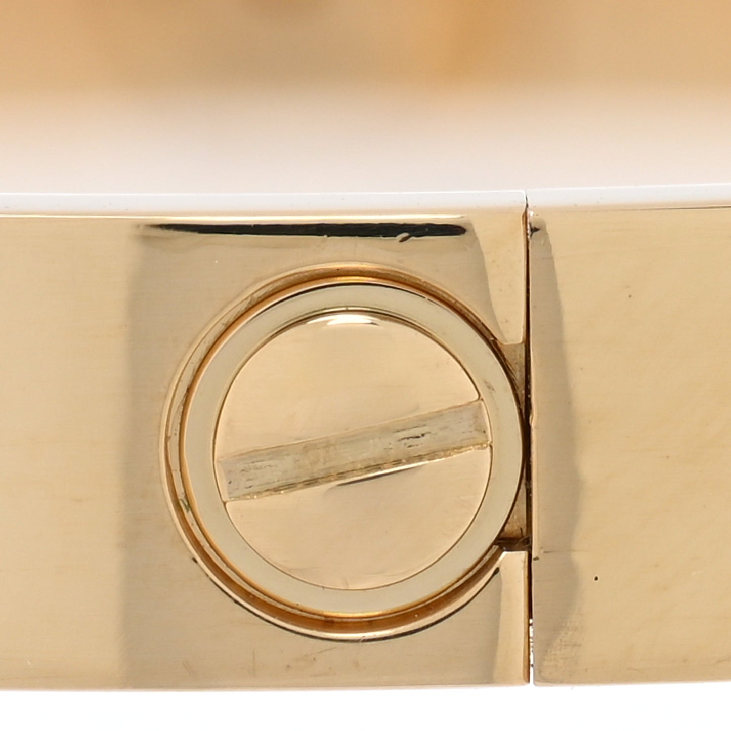 18K Yellow Gold LOVE Bracelet 17