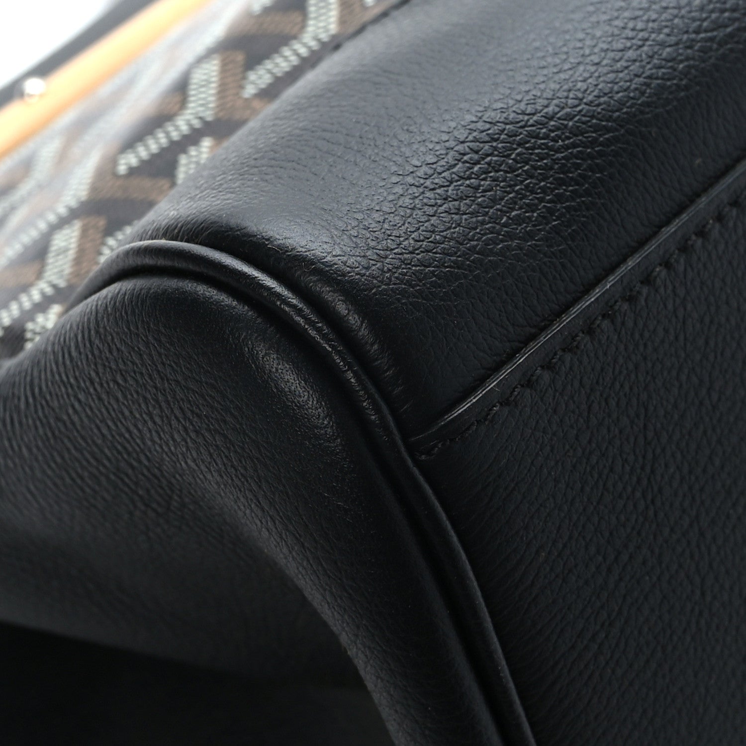 Goyard Goyardine Saigon Tote Black 9 of 10