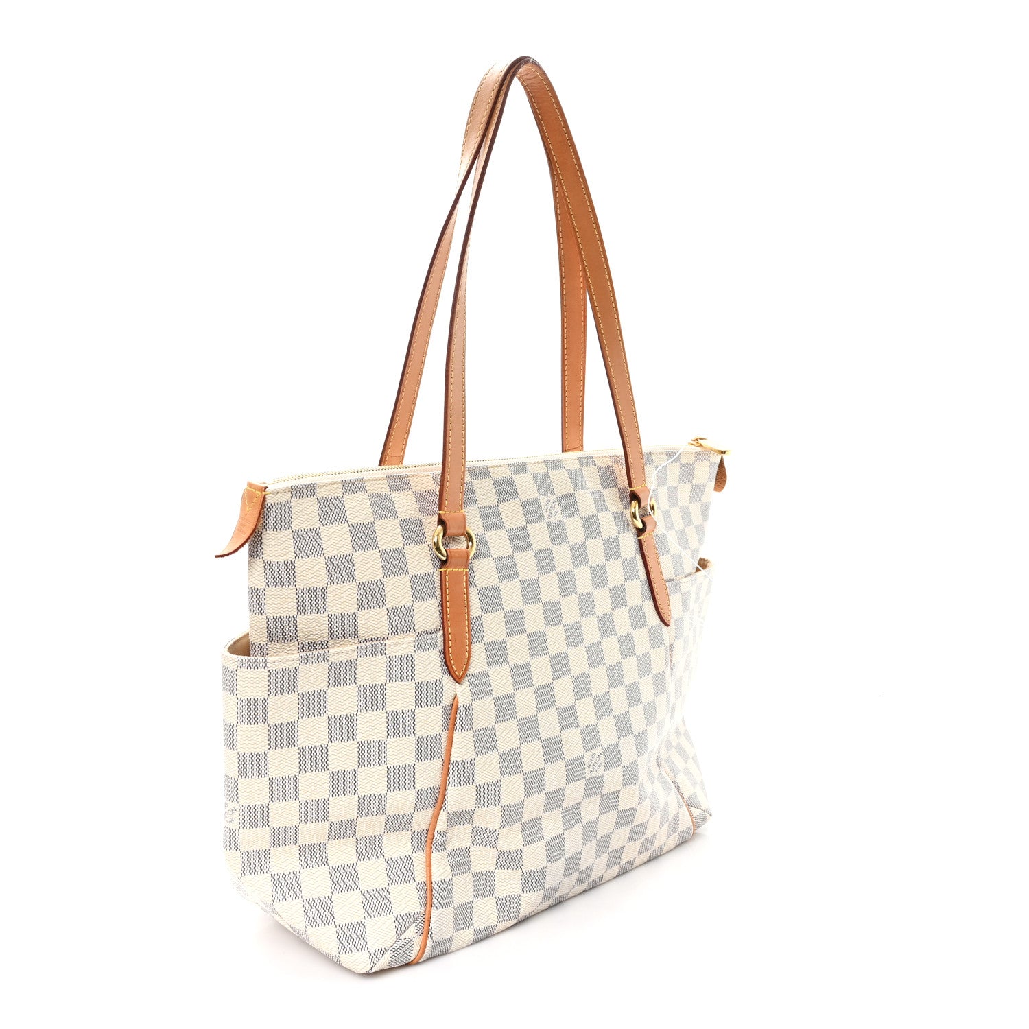 Louis Vuitton Damier Azur Totally MM 3 of 9