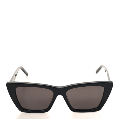 Saint Laurent SAINT LAURENT Acetate Mica Cat Eye Sunglasses SL 276 Black 2 of 8