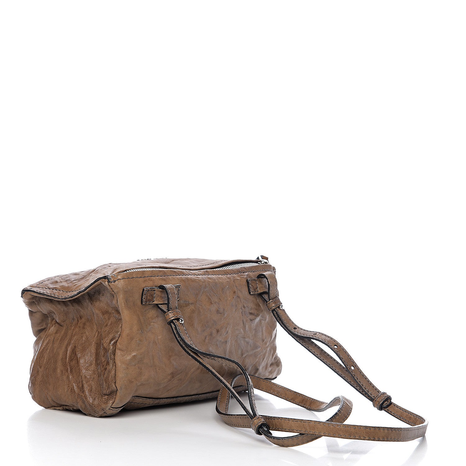 Givenchy Tumbled Sheepskin Mini Pandora Charcoal 2 of 9
