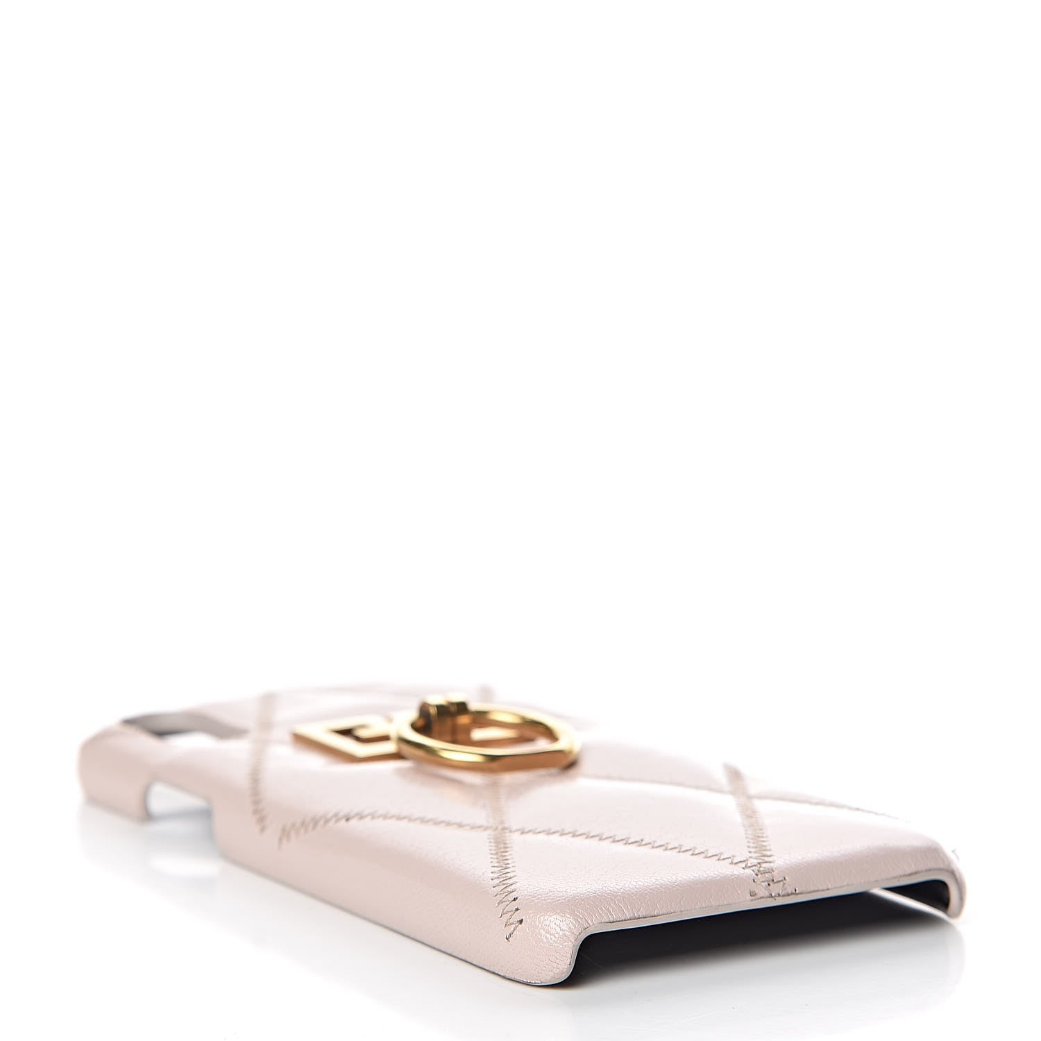 Givenchy Goatskin Diamond Quilted GV3 iPhone X Case Pale Pink 4 of 8