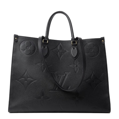 Louis Vuitton Empreinte Monogram Giant Onthego GM Black 1 of 19