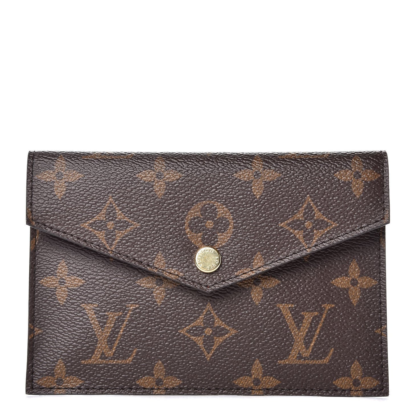 Monogram Daily Organizer Envelope Insert Red