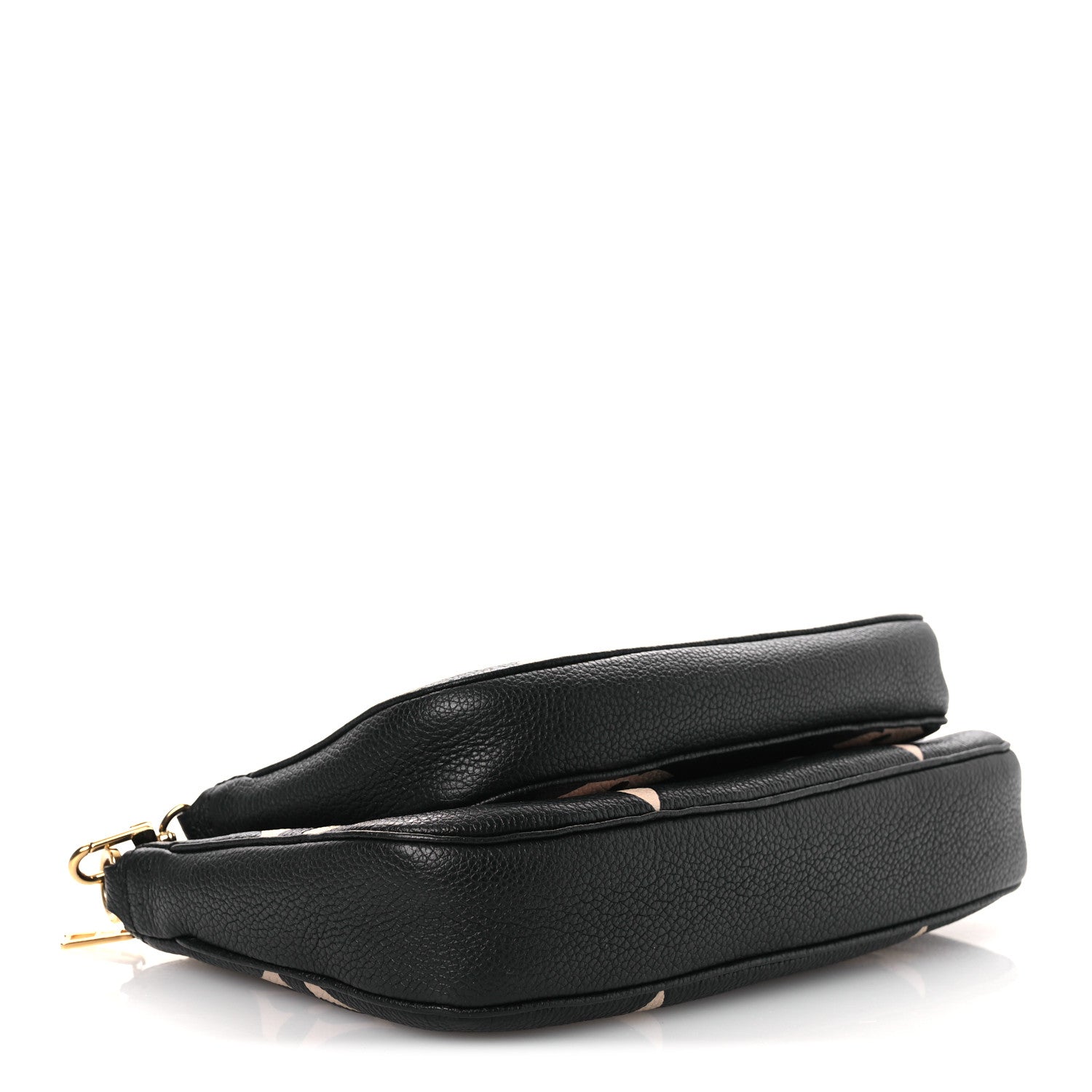 Louis Vuitton Empreinte Monogram Giant Multi Pochette Accessories Black Beige 4 of 9
