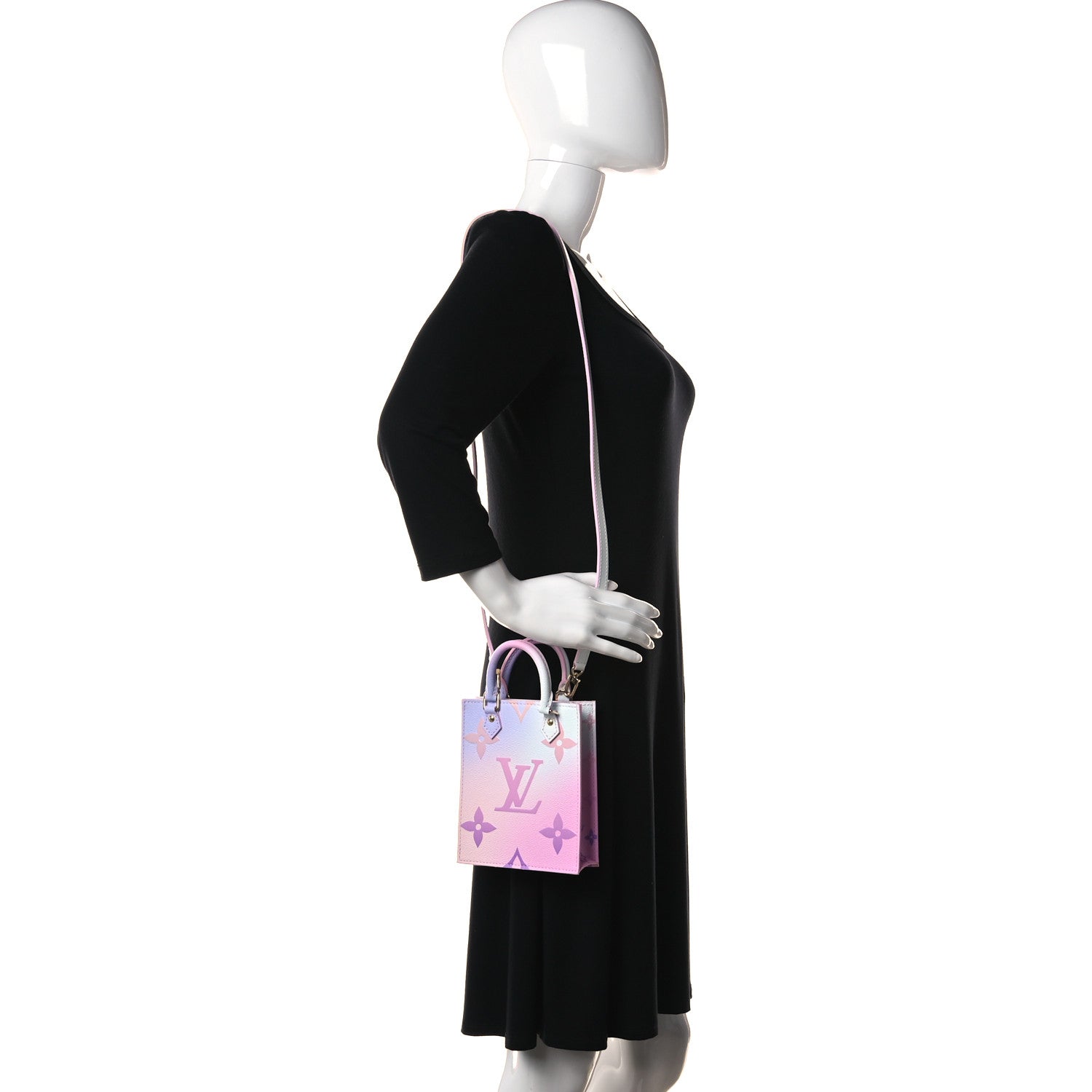 Louis Vuitton Monogram Giant Spring In The City Petit Sac Plat Sunrise Pastel 2 of 9