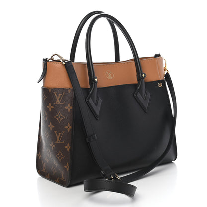 Louis Vuitton Calfskin Monogram On My Side Black 5 of 29