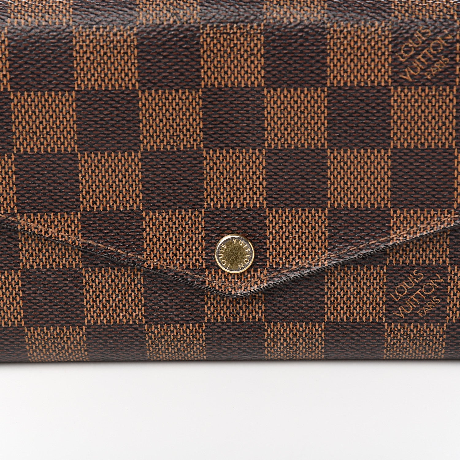 Louis Vuitton Damier Ebene Sarah Wallet NM 9 of 9