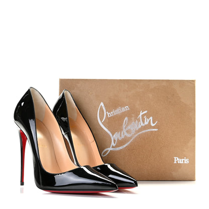 Christian Louboutin Patent So Kate 120 Pumps 40.5 Black 12 of 12
