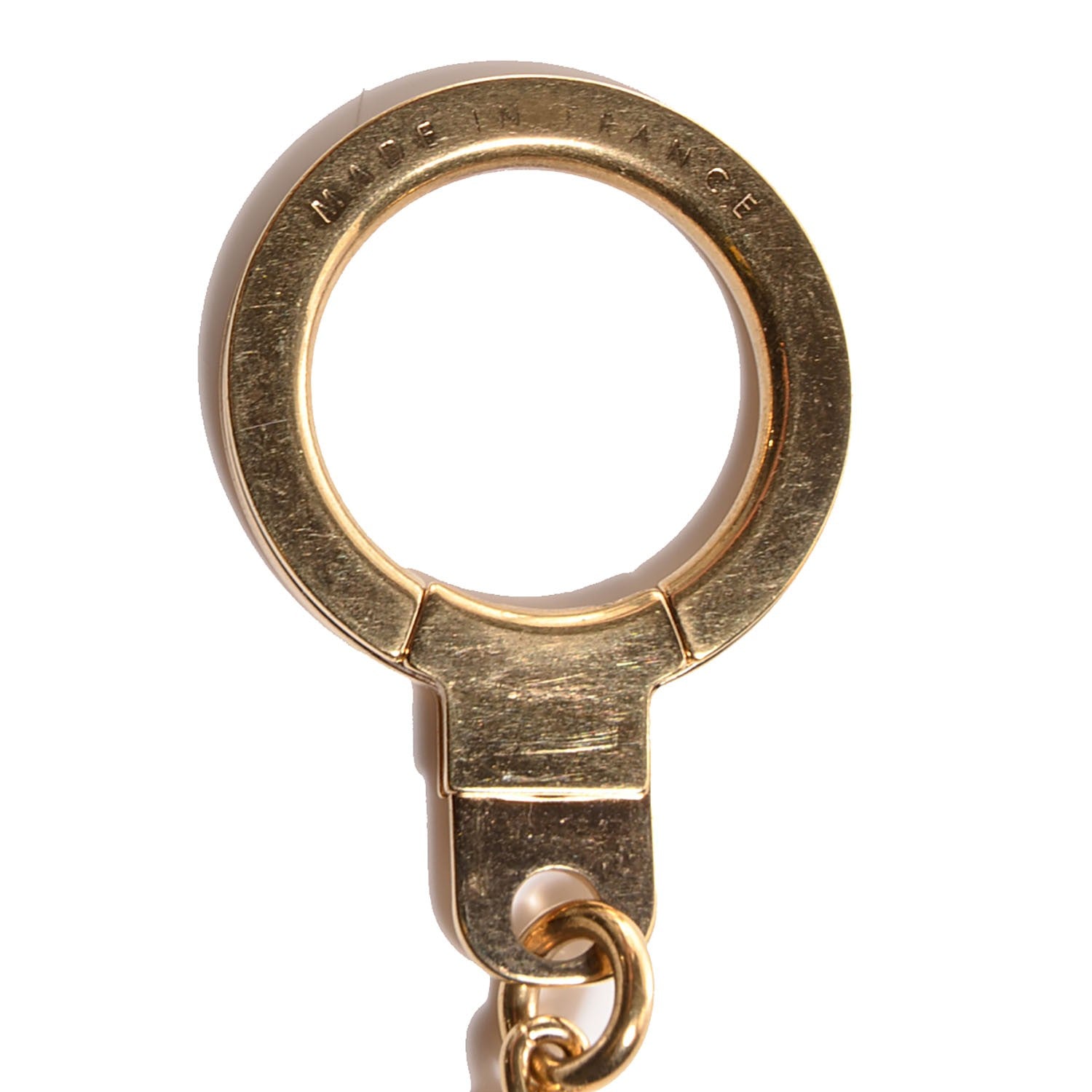Louis Vuitton Pochette Extender Key Ring Gold 3 of 4