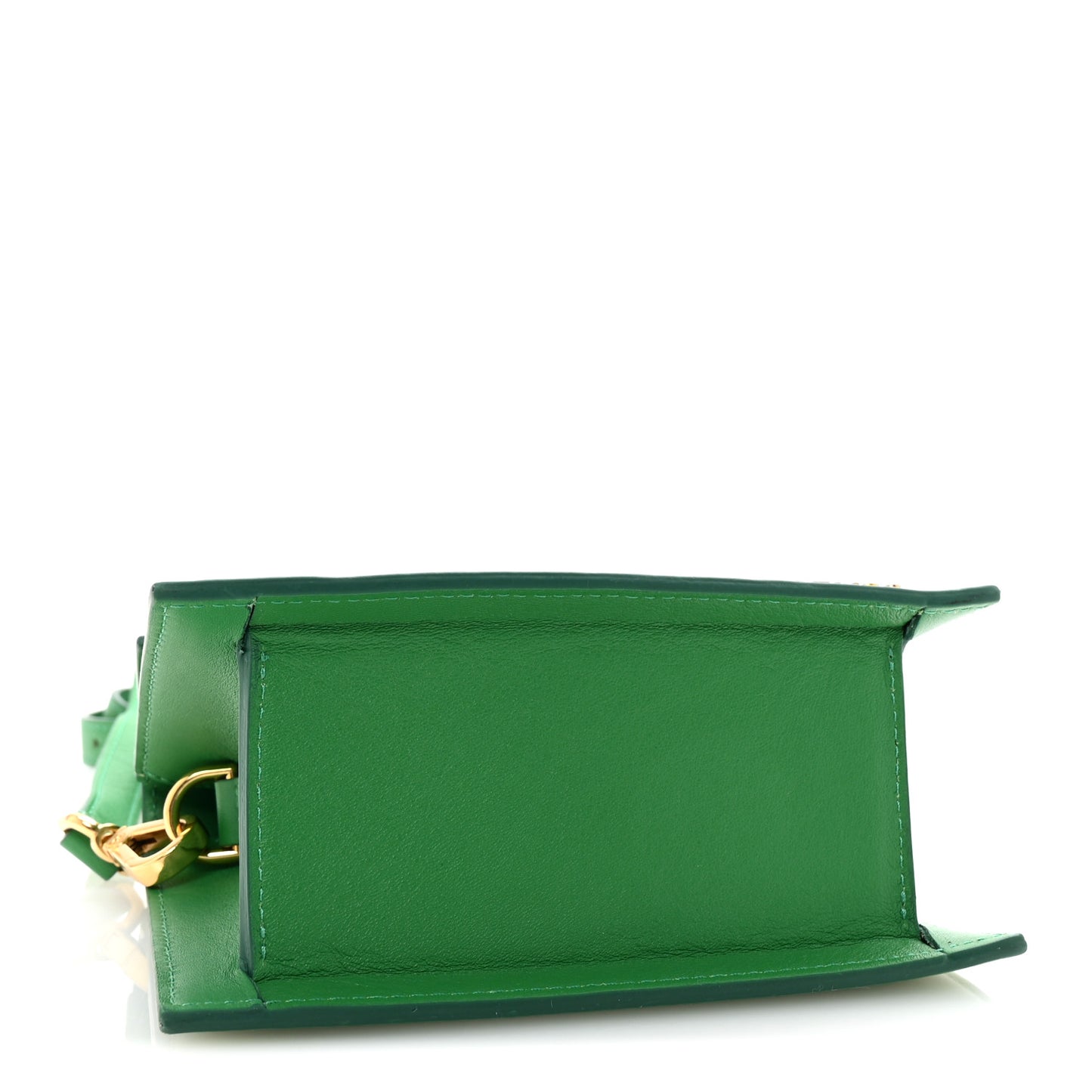 Smooth Calfskin Le Chiquito Moyen Green