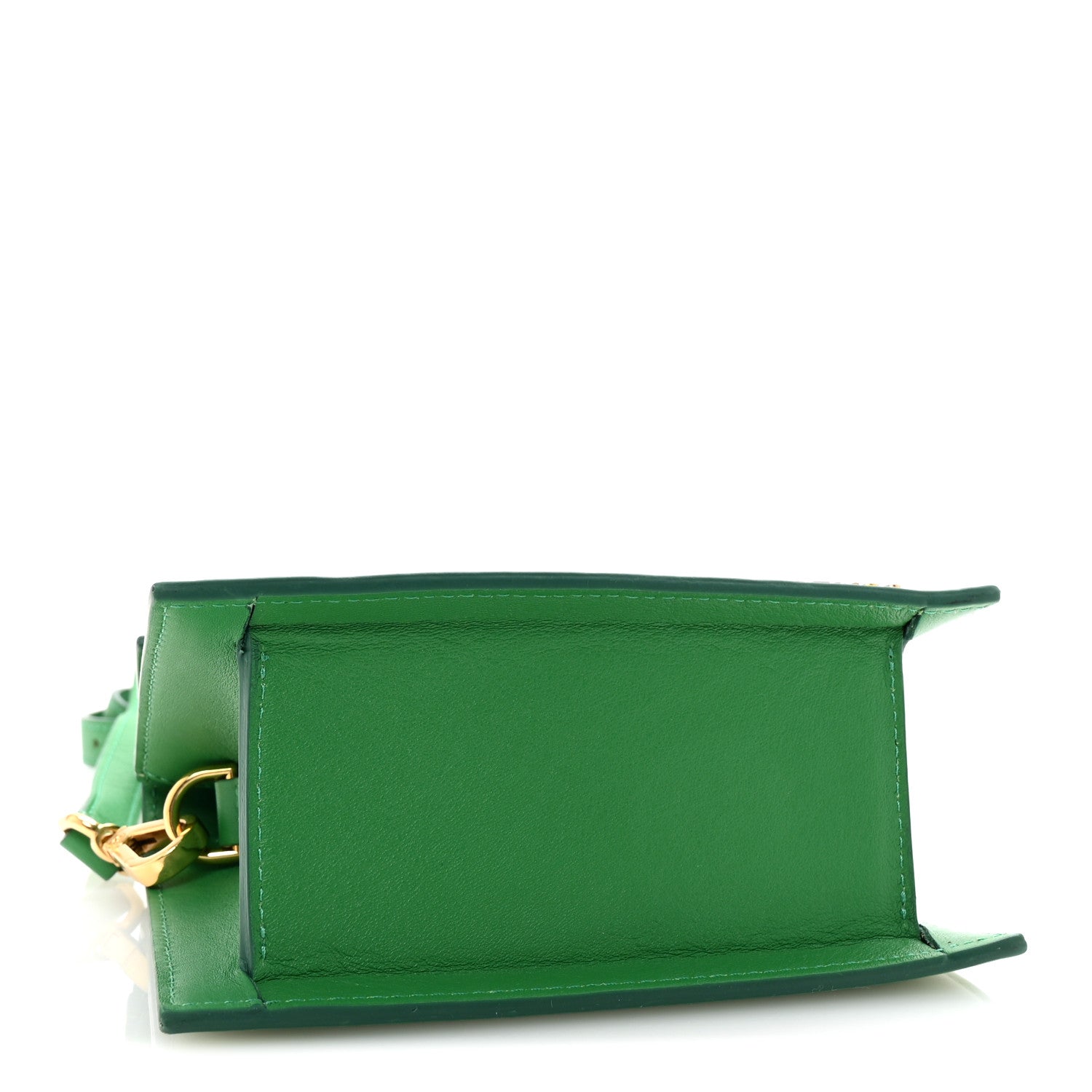 Jacquemus Smooth Calfskin Le Chiquito Moyen Green 4 of 9