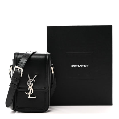 Saint Laurent Smooth Calfskin Mini Solferino Satchel Black 10 of 10
