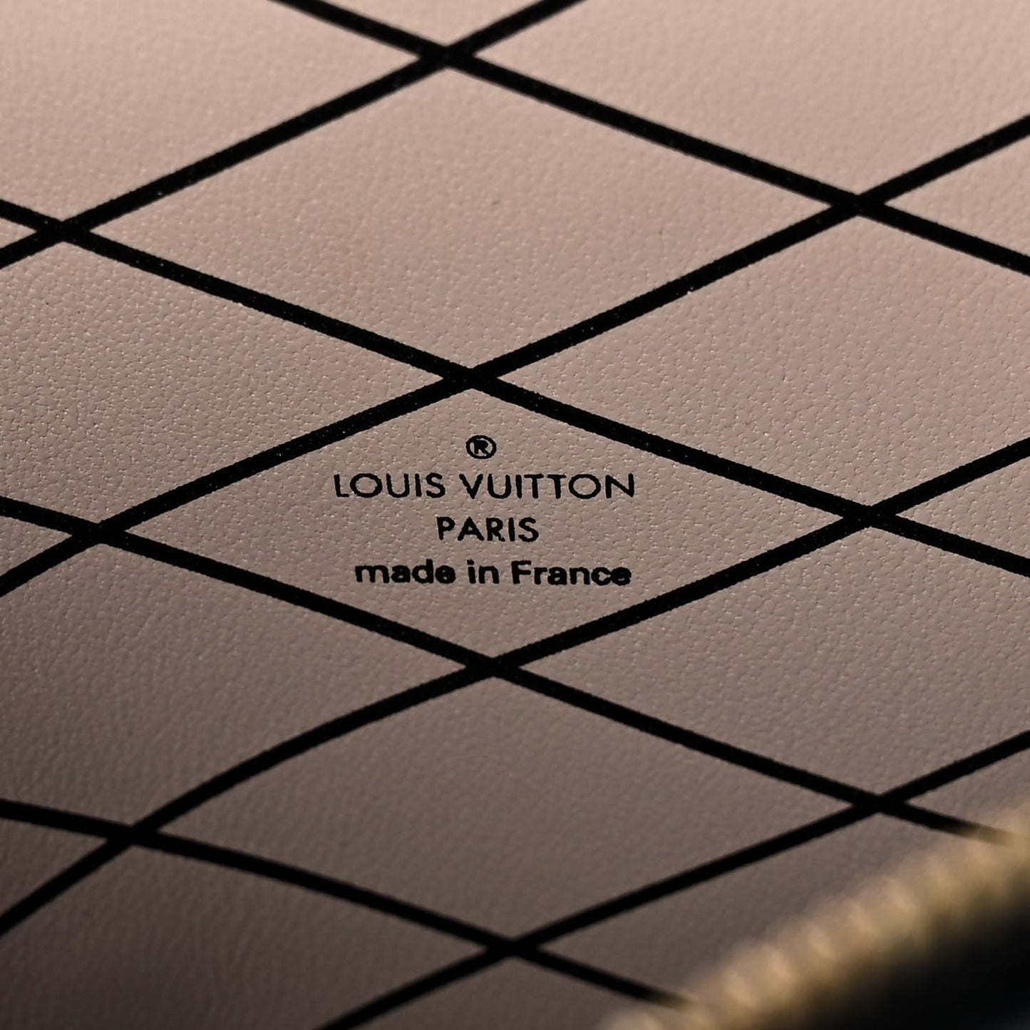 Reverse Monogram Trunk Clutch