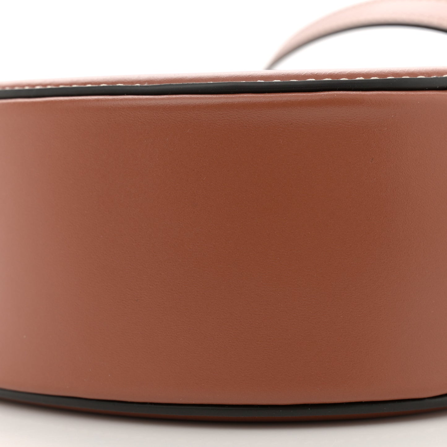 Smooth Calfskin Cuir Triomphe Oval Bag Tan
