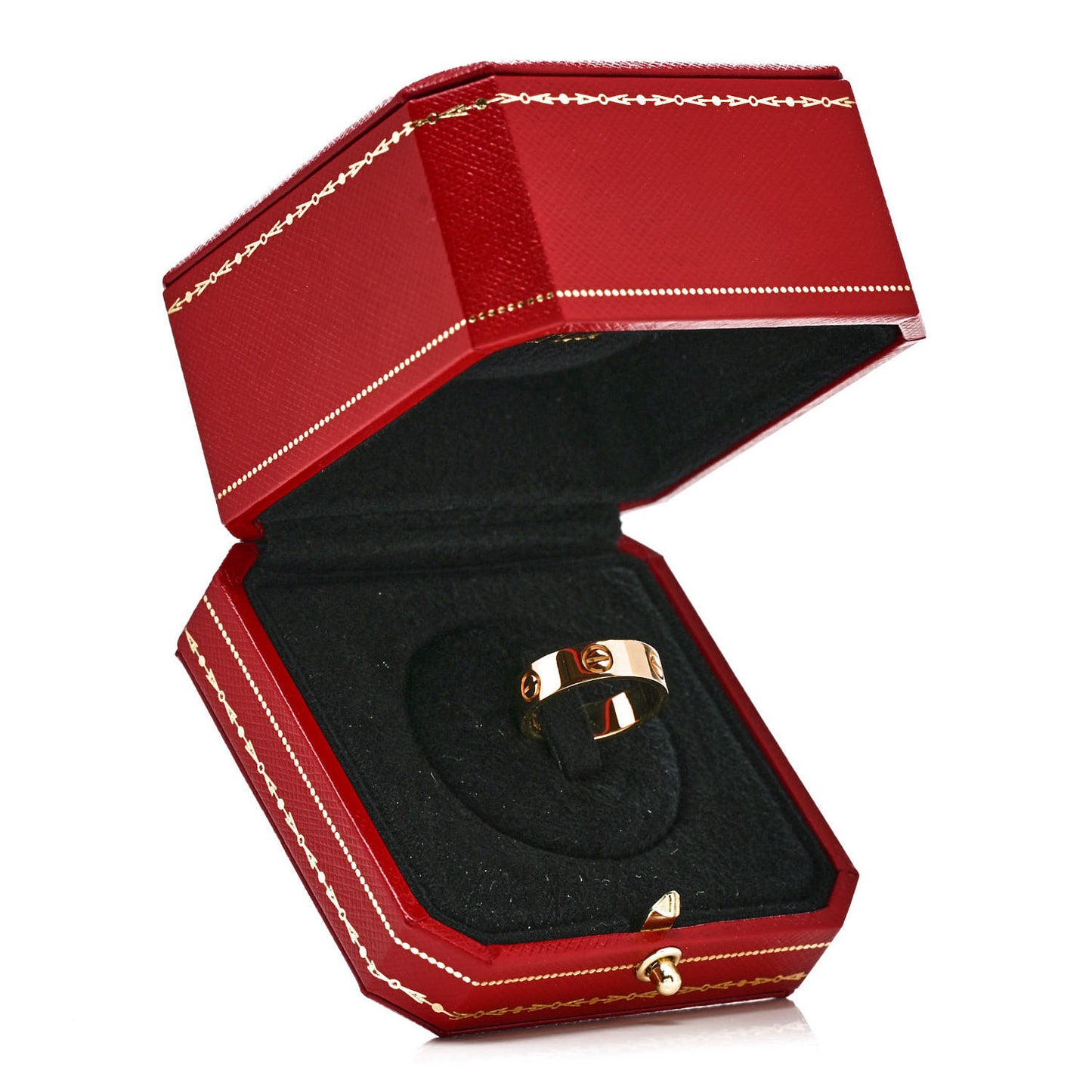 18K Yellow Gold 5.5mm LOVE Ring 57 8