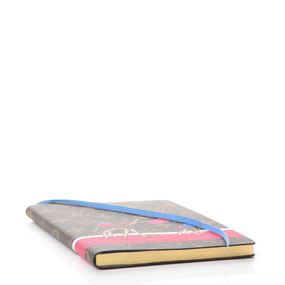 Louis Vuitton Monogram 2017 Christmas Animation Clemence Notebook MM 4 of 7