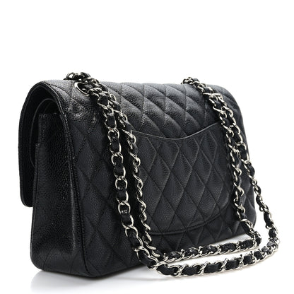 Chanel Caviar Quilted Medium Double Flap Black 3 of 9