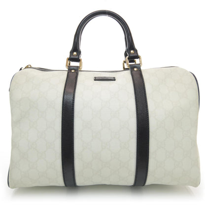 Gucci Monogram Medium Joy Boston Black Trim 1 of 9