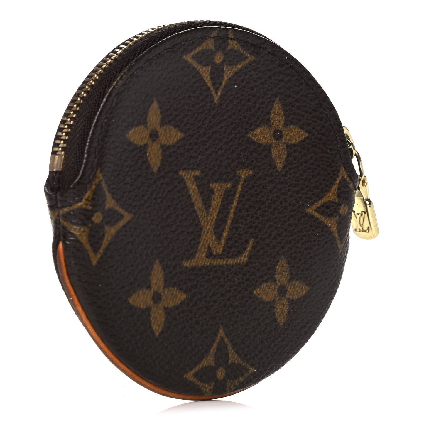 Monogram Round Coin Purse