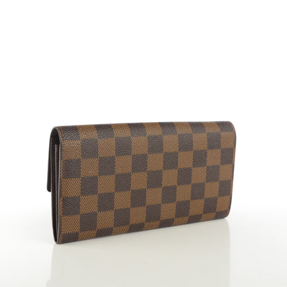 Louis Vuitton Damier Ebene Sarah Wallet 3 of 7