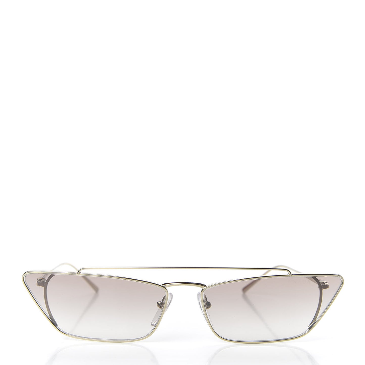 Cat Eye Sunglasses SPR 64U Gold