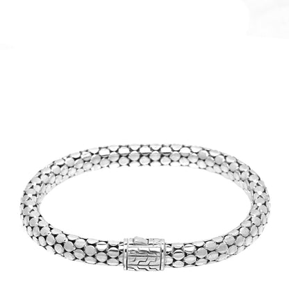 John Hardy Sterling Silver 6.5mm Dot Bracelet 1 of 5