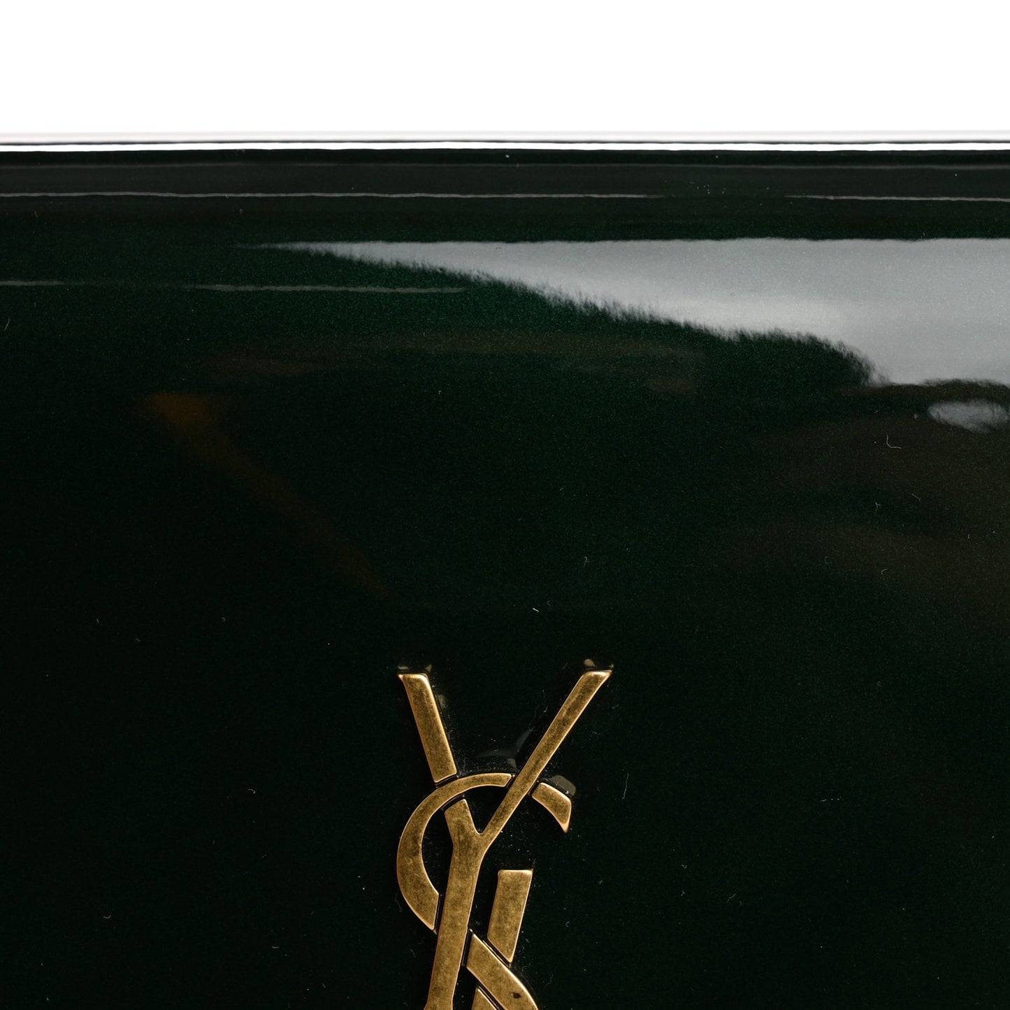 Vernice Diamond Monogram Phone Holder Crossbody Fir Leaf